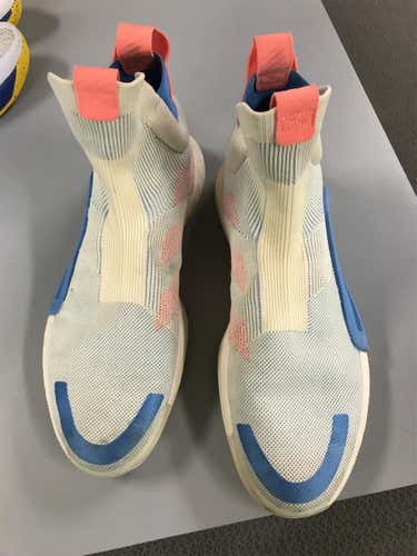 White Men's 14 (Women's 15) Adidas Shoes