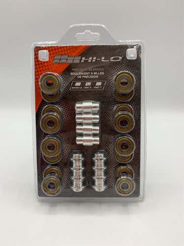 Bauer Hi-Lo Precision ABEC 9 Bearings & Spacer Kit - New in Package