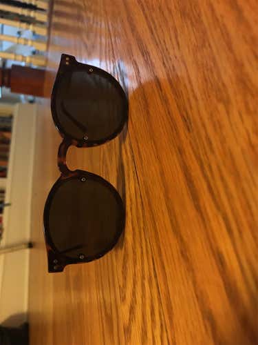 Brown Spitfire England Sunglasses With Case