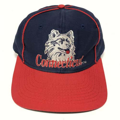 Vintage UConn Huskies Snapback Hat