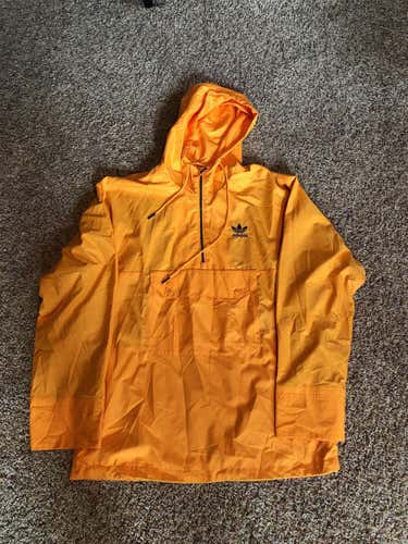Orange Men's Medium Rain Adidas Jacket