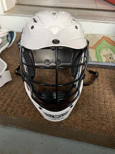 White Used Player Cascade CPX-R Helmet