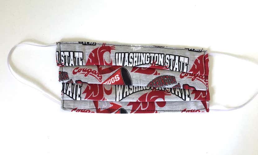 WSU COUGARS Handmade Face Mask