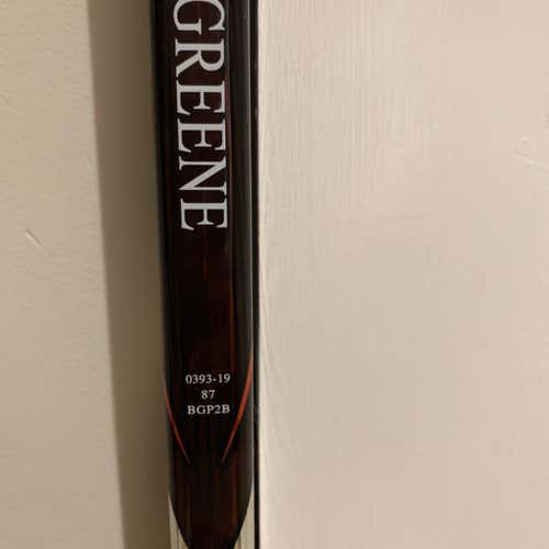 Game Used Andy Greene Bauer Vapor Adv 87 Flex