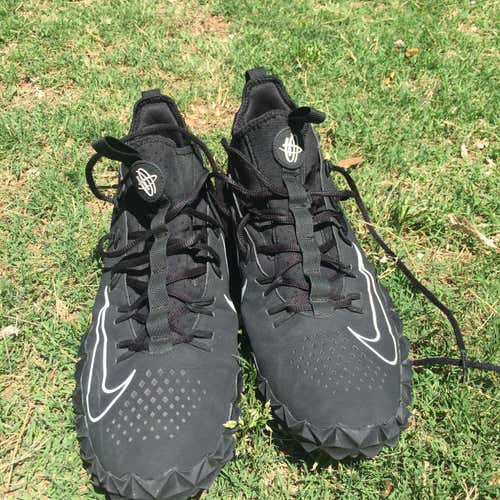 Black Nike Huarache Turf Cleats
