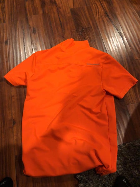 Orange Men's Small Under Armour Polo Shirt