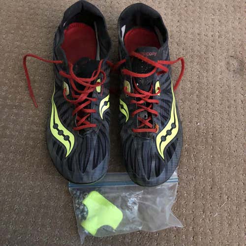 Saucony Track Cross Country Spikes Size 11