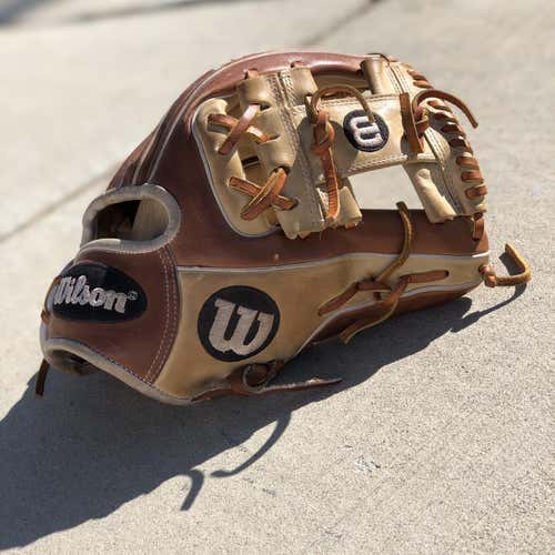 Brown Used Infield A2000 1786 11.5" Baseball Glove