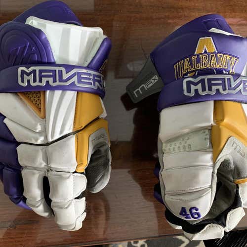 Albany Maverik MAX Lacrosse Gloves