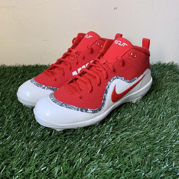 Men’s Nike Force Air Trout 4 Pro - Red Size 7