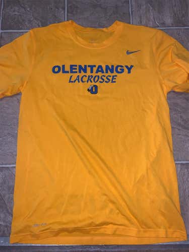 Olentangy Yellow Men's Medium Nike Shoorting Shirt