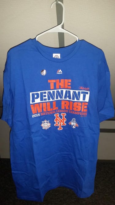 New York Mets 2015 NL Champions Adult Extra Large T-Shirt