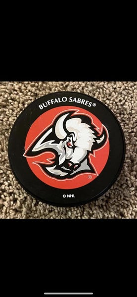 Buffalo Sabres Retro Bundle- Logo Puck And Piggy Bank
