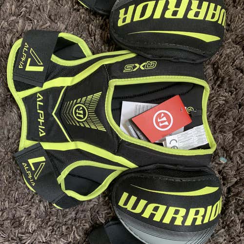 New Small Warrior Alpha QX5 Shoulder Pads