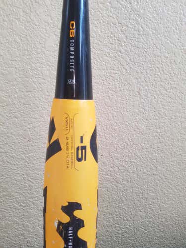 Used USSSA Certified DeMarini Hybrid Vexxum Bat (-5) 27 oz 32"