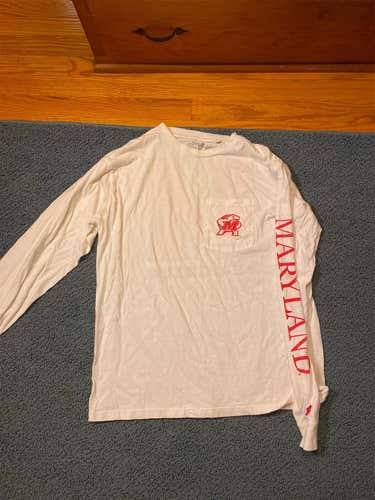 Long Sleeved Maryland Terrapins Shirt Medium