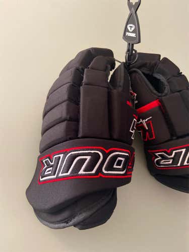 Black New  Tour K4 13" Gloves