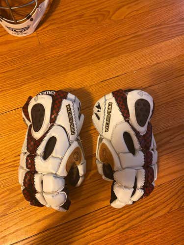 Custom Rare Washington College Maverick Rome Gloves!!!!