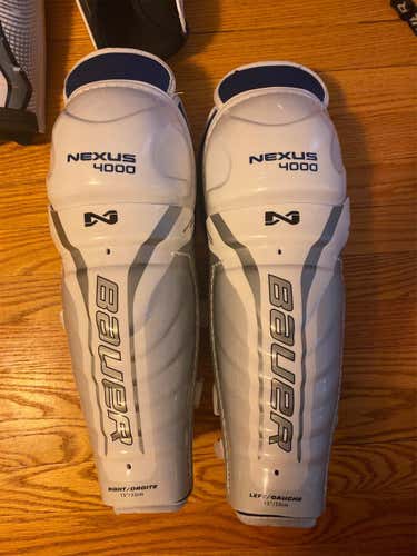 Brand New Bauer Nexus 4000  Shin Pads 13”!!!