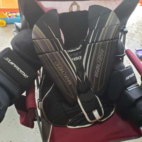 Senior Used Small Bauer Goalie Chest Protector