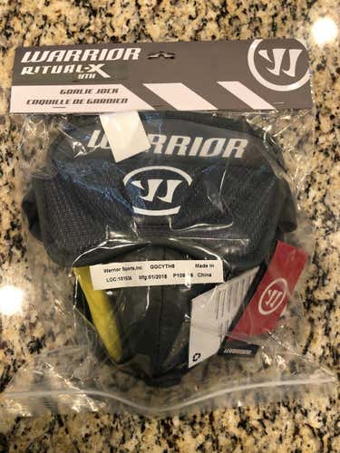 New Warrior Ritual Goalie Jock Size Youth