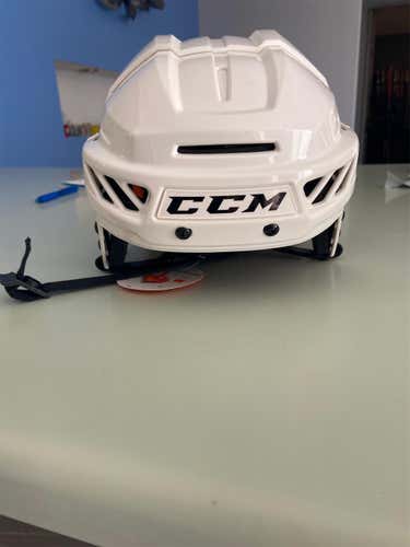 White New Small CCM FL90 Helmet