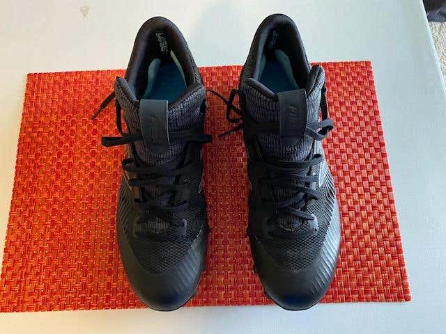 New - NB Freeze 2.0 LX-Black Lacrosse Cleats 9.5 D