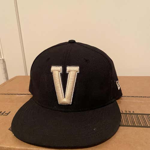 Vanderbilt New Era Game Hat Size 7 1/8