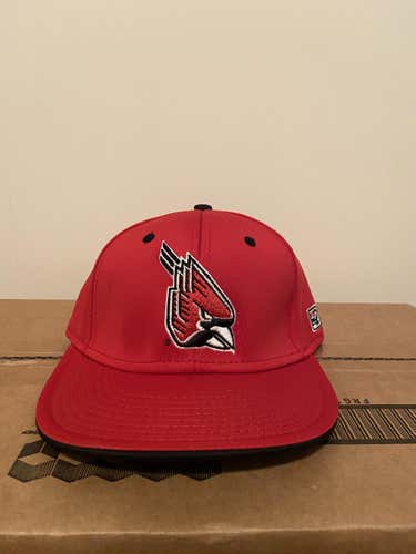 Ball State Baseball Hat. OSFA stretch fit.