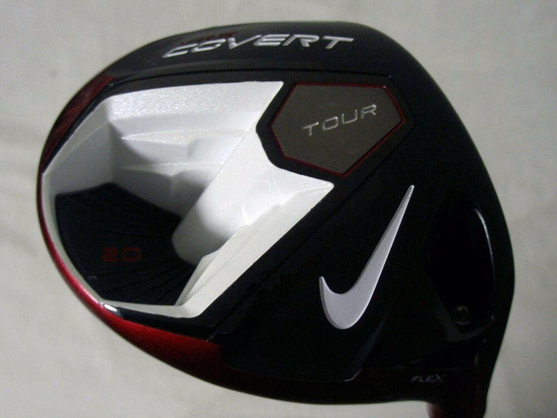 Nike VR-S Covert 2.0 Tour Driver (Adjustable, Kuro Kage White, X-STIFF) Golf