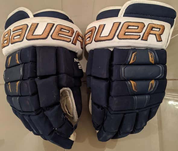 Used PRO STOCK NCAA Bauer Nexus 2N Gloves - 14"