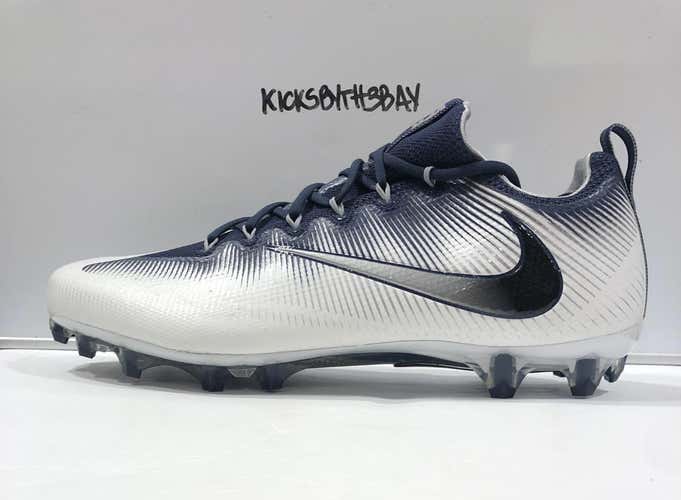 Nike Vapor Untouchable Pro Football Cleats Navy White 833385-401 Men's size 16