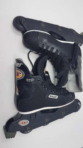 Bauer Rollerblades - Off Ice Hockey H1 Inline Hockey Skates - Size 7 - Used