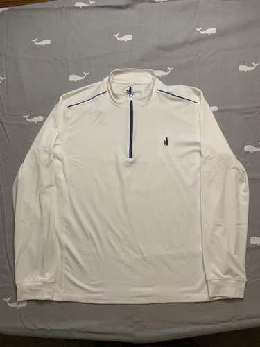 Men's Large Johnnie-O quarter-zip pullover