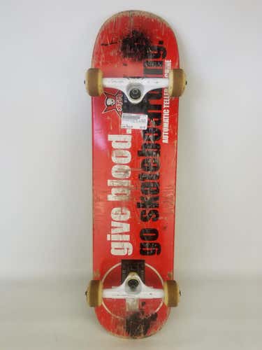 Used Atm Give Blood Regular Skateboards Complete Boards