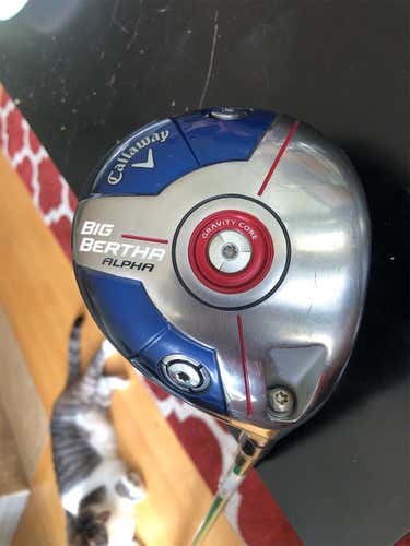 Used Right Handed Big Bertha Alpha Stiff Flex Loft 9 Driver