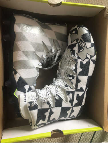 Under Armour Highlights Blue New Unisex 9.0 (Women's 10) Under Armour High Top