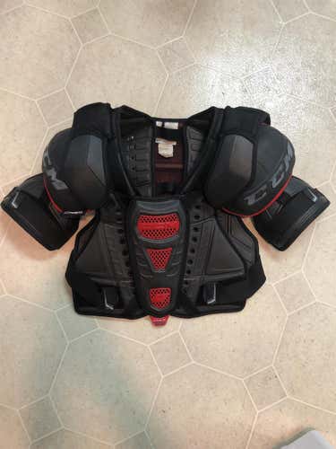 Used Large CCM U+ CL Shoulder Pads