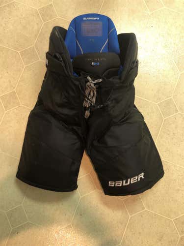 Black Used Medium Bauer Nexus 1N Hockey Pants