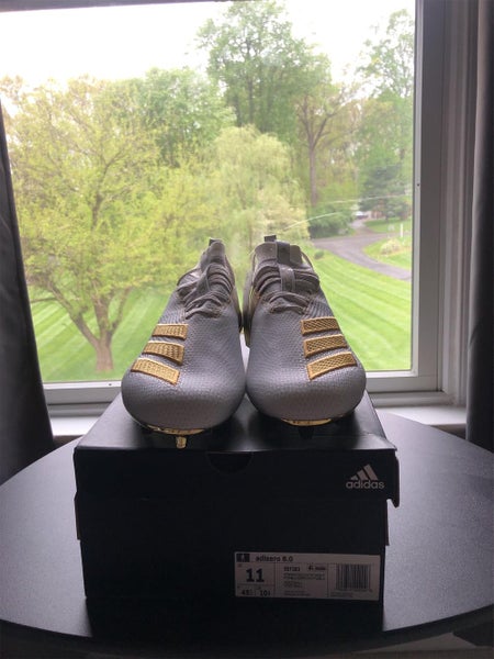 White/Gold Adizero 8.0