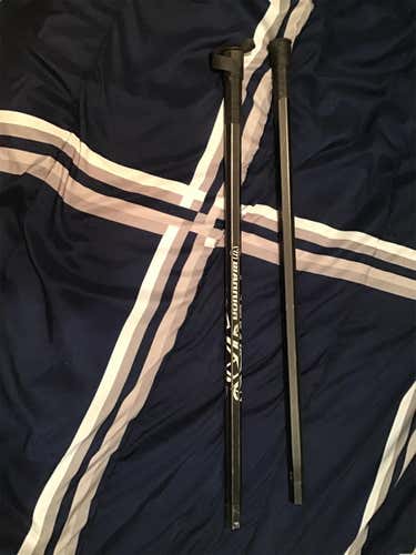 Two Used Warrior Burn Pro Diamond Shafts