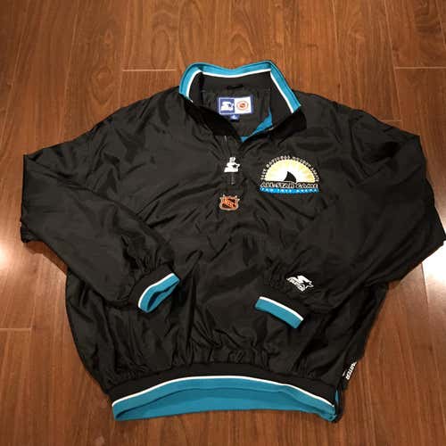 VINTAGE Starter NHL All Star Game San Jose  1997 windbreaker