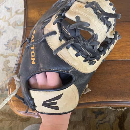 Black Used First Base Natural 12" Baseball Glove