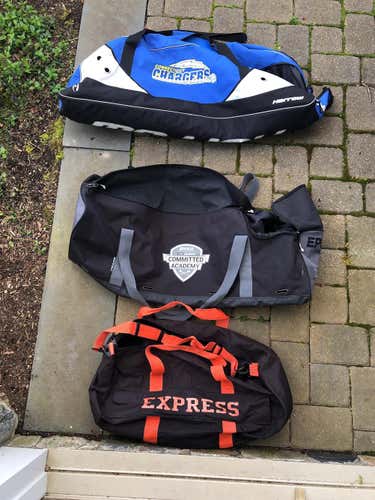 TWO LACROSSE BAGS