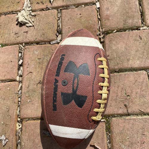 Slightly Used Under Amour Football