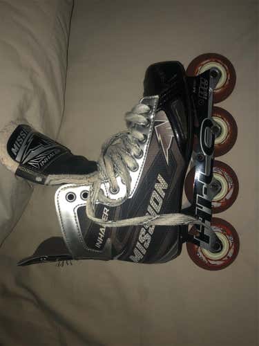 Mission Inhaler NLS6 D&R Size 8 Inline Hockey Skates