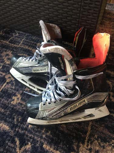 Used Senior Bauer Vapor 1X Hockey Skates D&R (Regular) Size 8