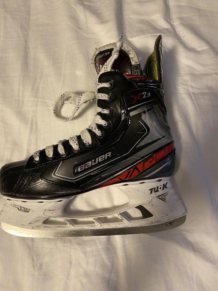 Senior Used Bauer vapor X2.9 Hockey Skates Size 8