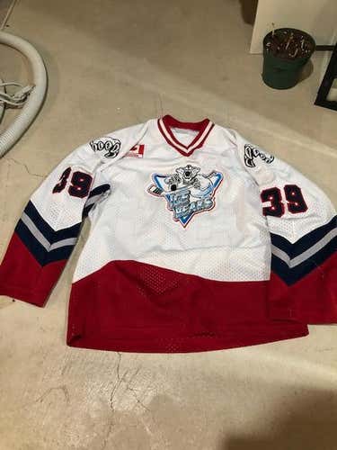 White Ice Bears Game Jersey