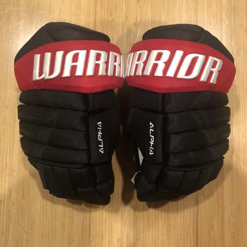 New Warrior Alpha DX 13" Ottawa Senators Team Stock Gloves